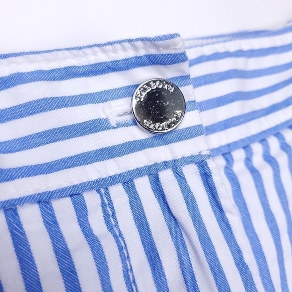 New Talbots Petites Blue Gingham Stripe Skirt 2p - Picture 9 of 9